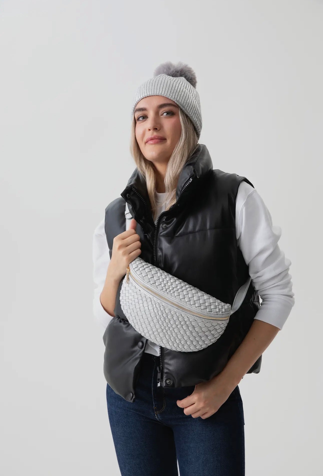 Shiraleah Metallic Jax Beanie