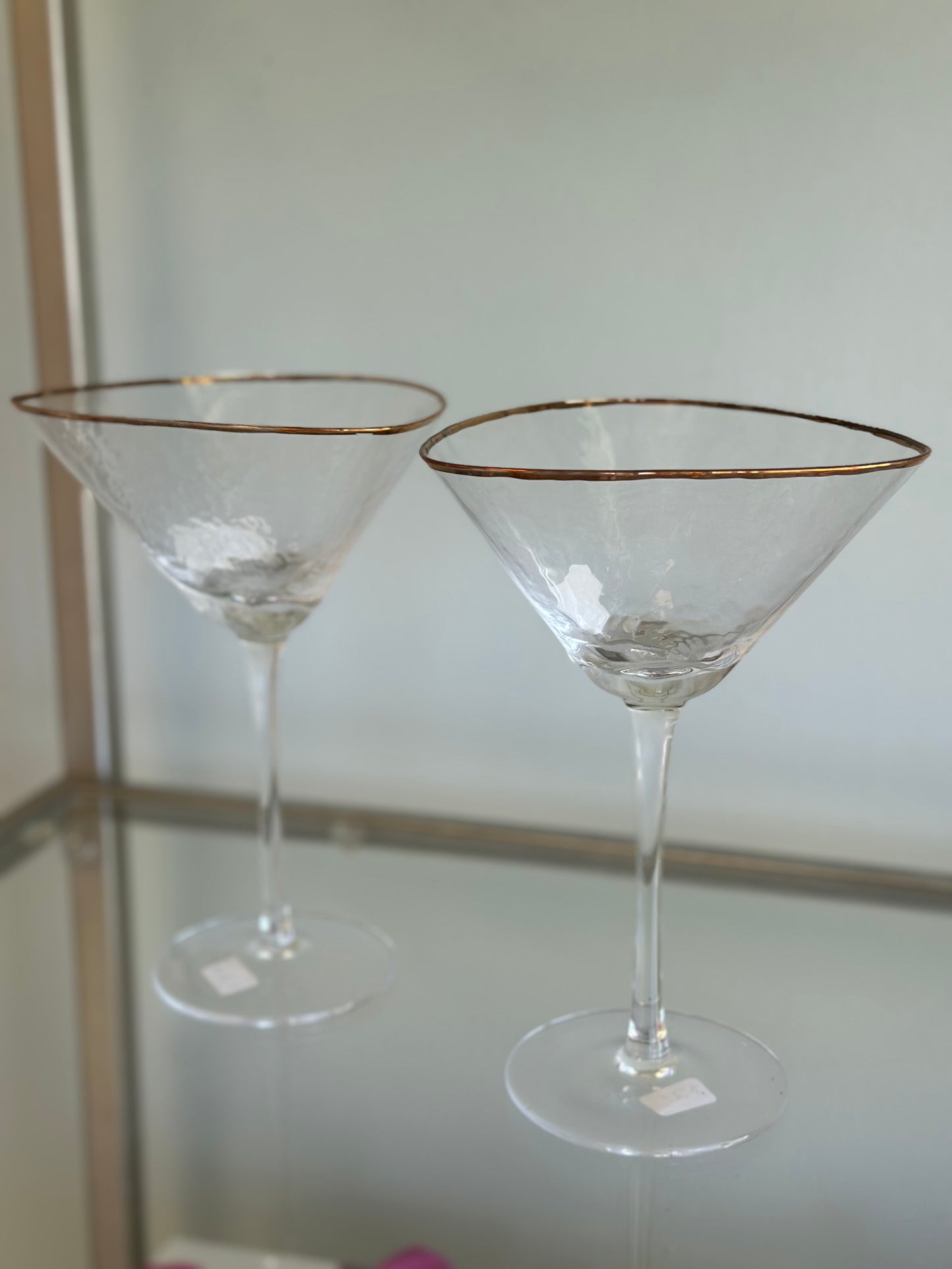 Triangular Martini Aperitivo Glasses