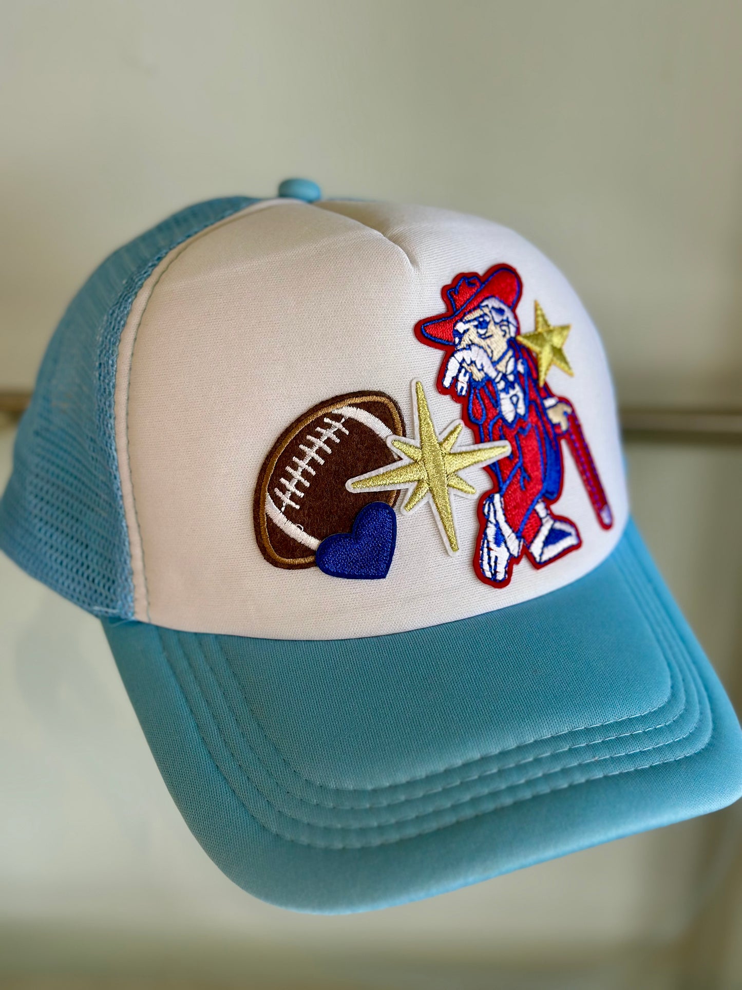 Ole Miss Patch Trucker Hat