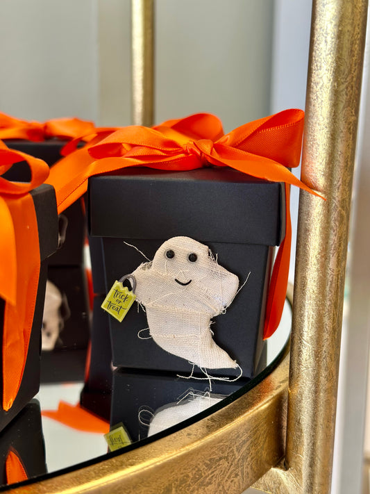 Halloween Votive - Trick or Treat Ghost