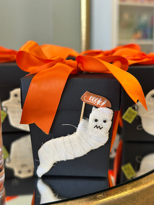 Halloween Votive - Long Ghost