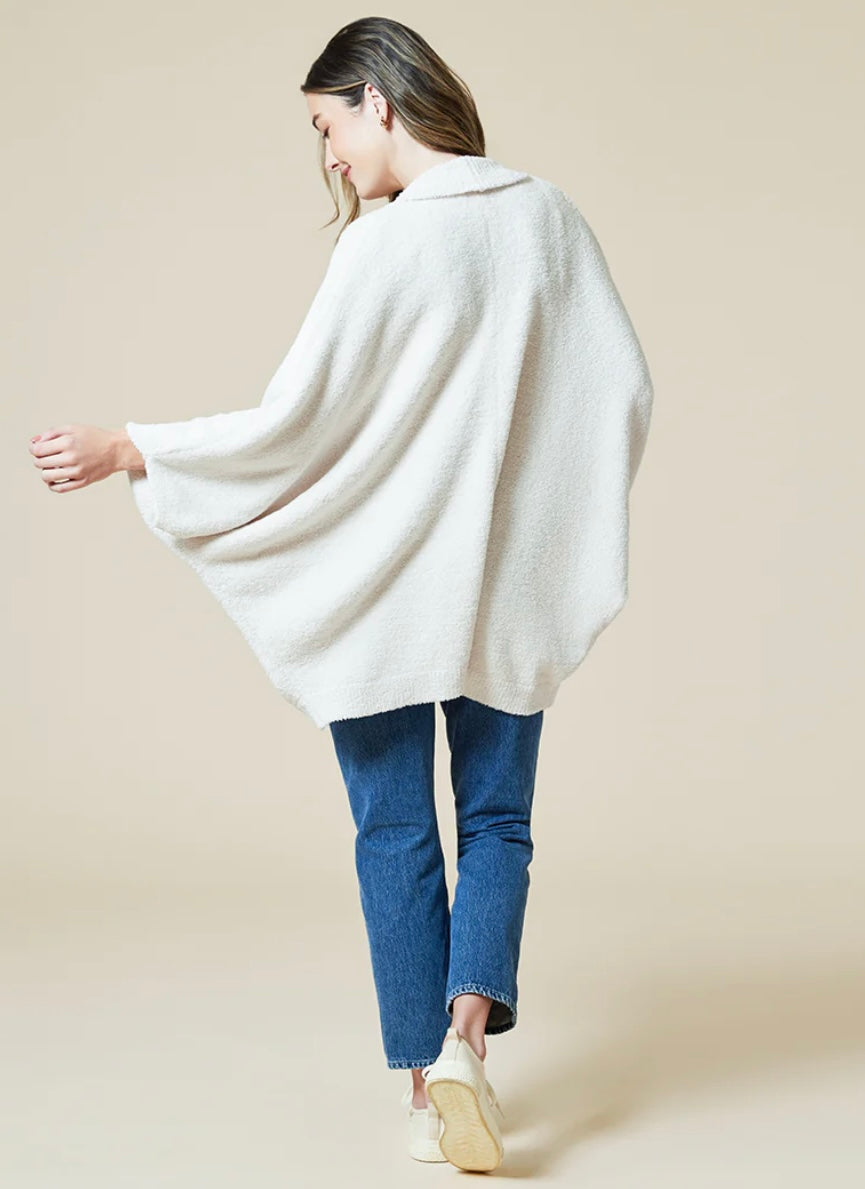 Softies Solid Marshmallow Shrug - Almond