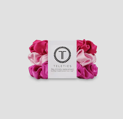 Teleties Small Rose All Day Hair Ties (Set of 3)