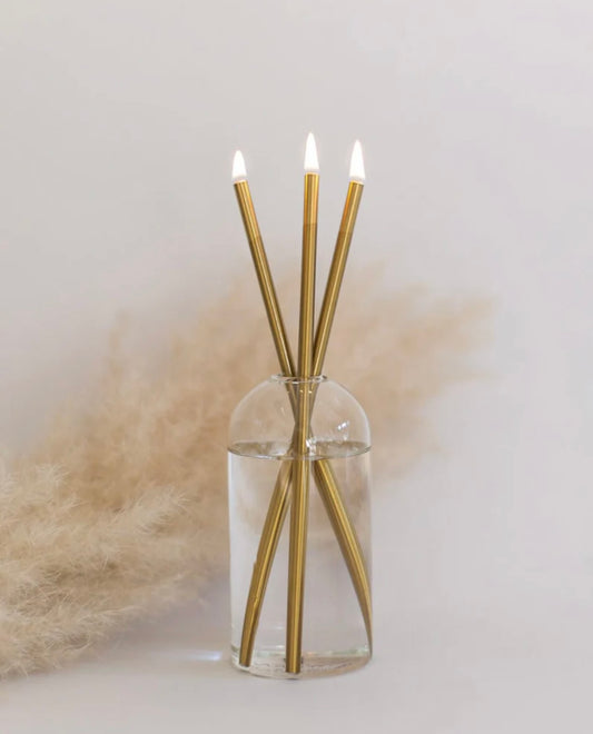 Everlasting Candle Wylie Glass Vase - Clear