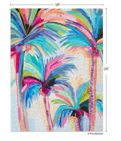 WerkShoppe Palm Study 500 pc. Puzzle