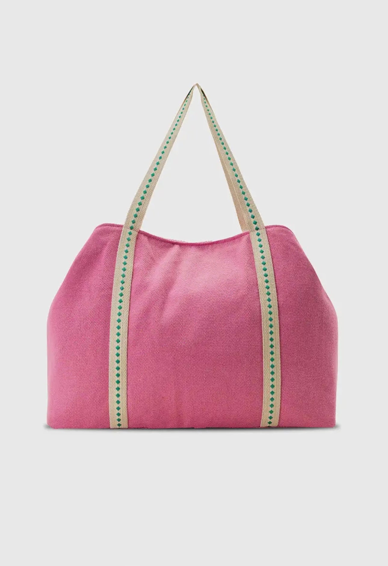 Lily Pond Artisan Beaded Oversized Tote