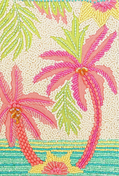 Palms Away Embellished Crossbody Bag