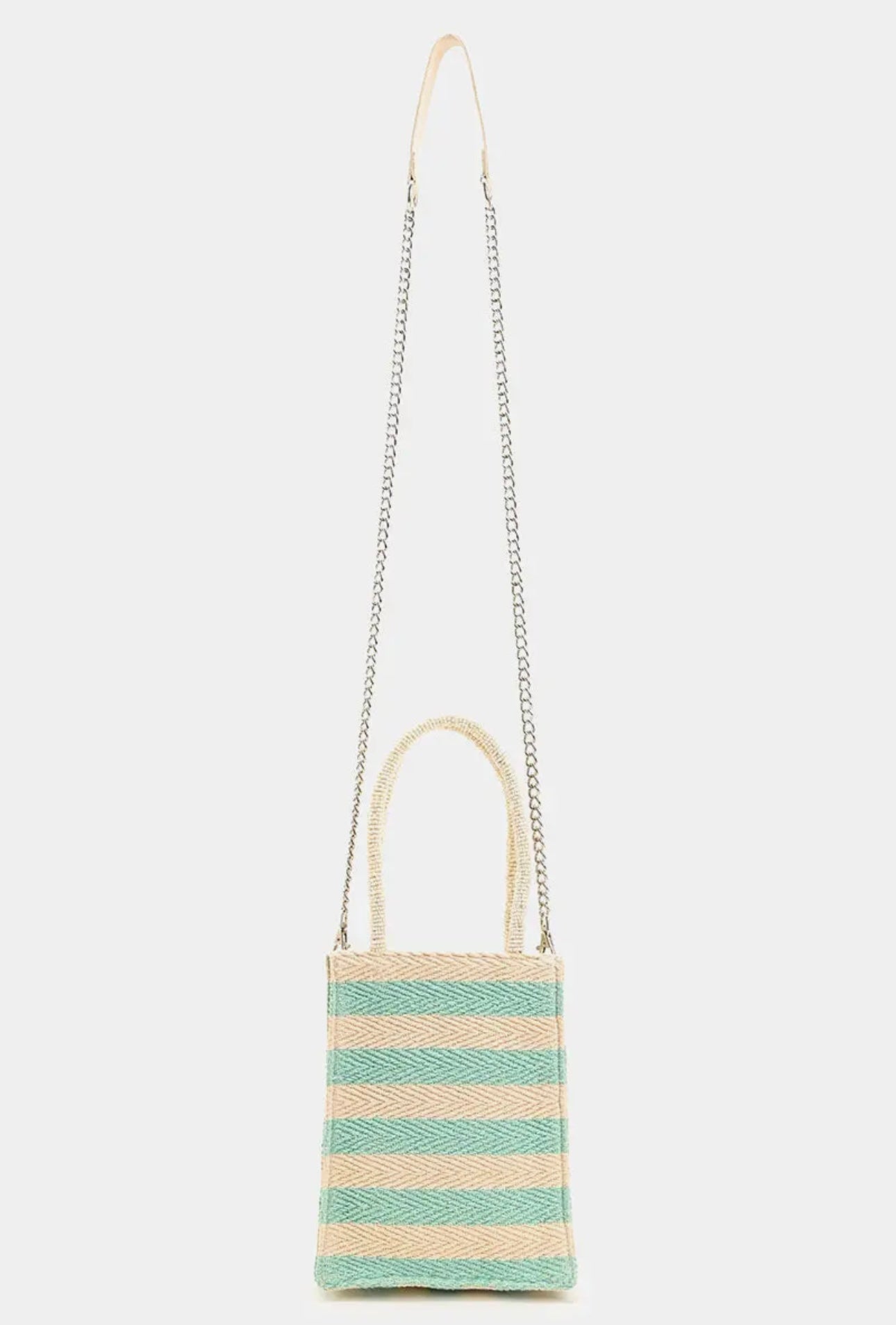 Palms Away Embellished Crossbody Bag