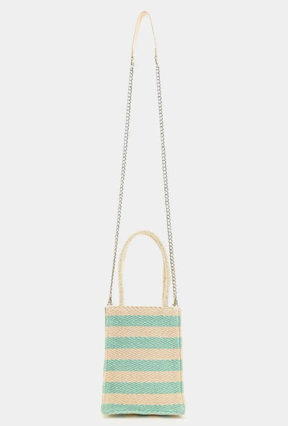 Palms Away Embellished Crossbody Bag