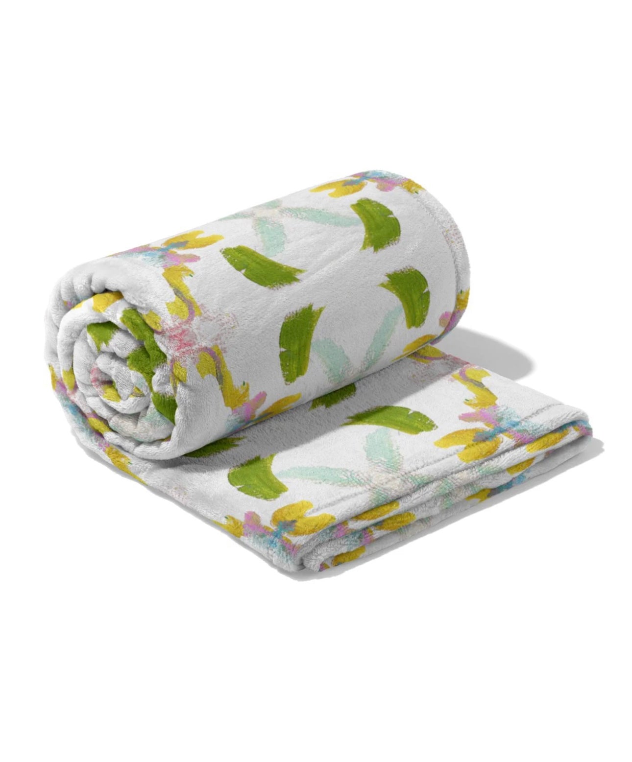 Laura Park Dogwood Fleece Blanket