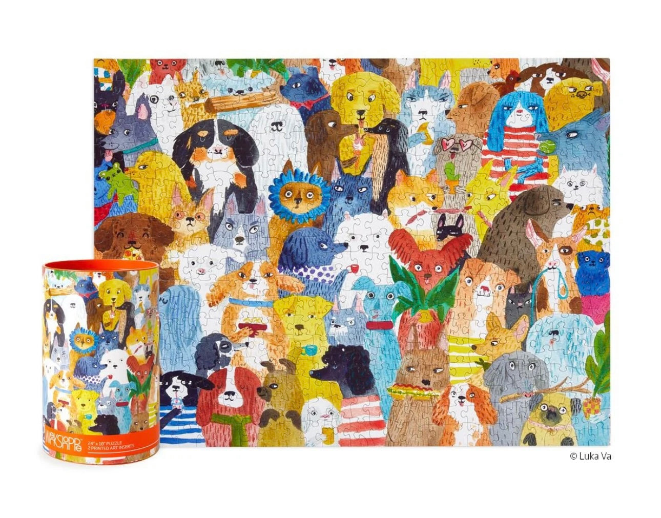 WerkShoppe Doggie Day Care 500 pc. Puzzle