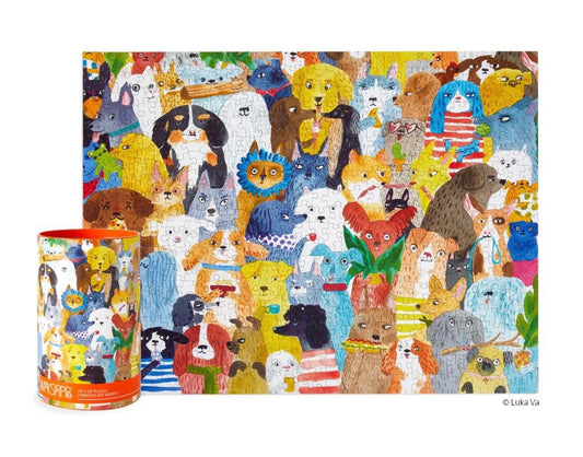 WerkShoppe Doggie Day Care 500 pc. Puzzle