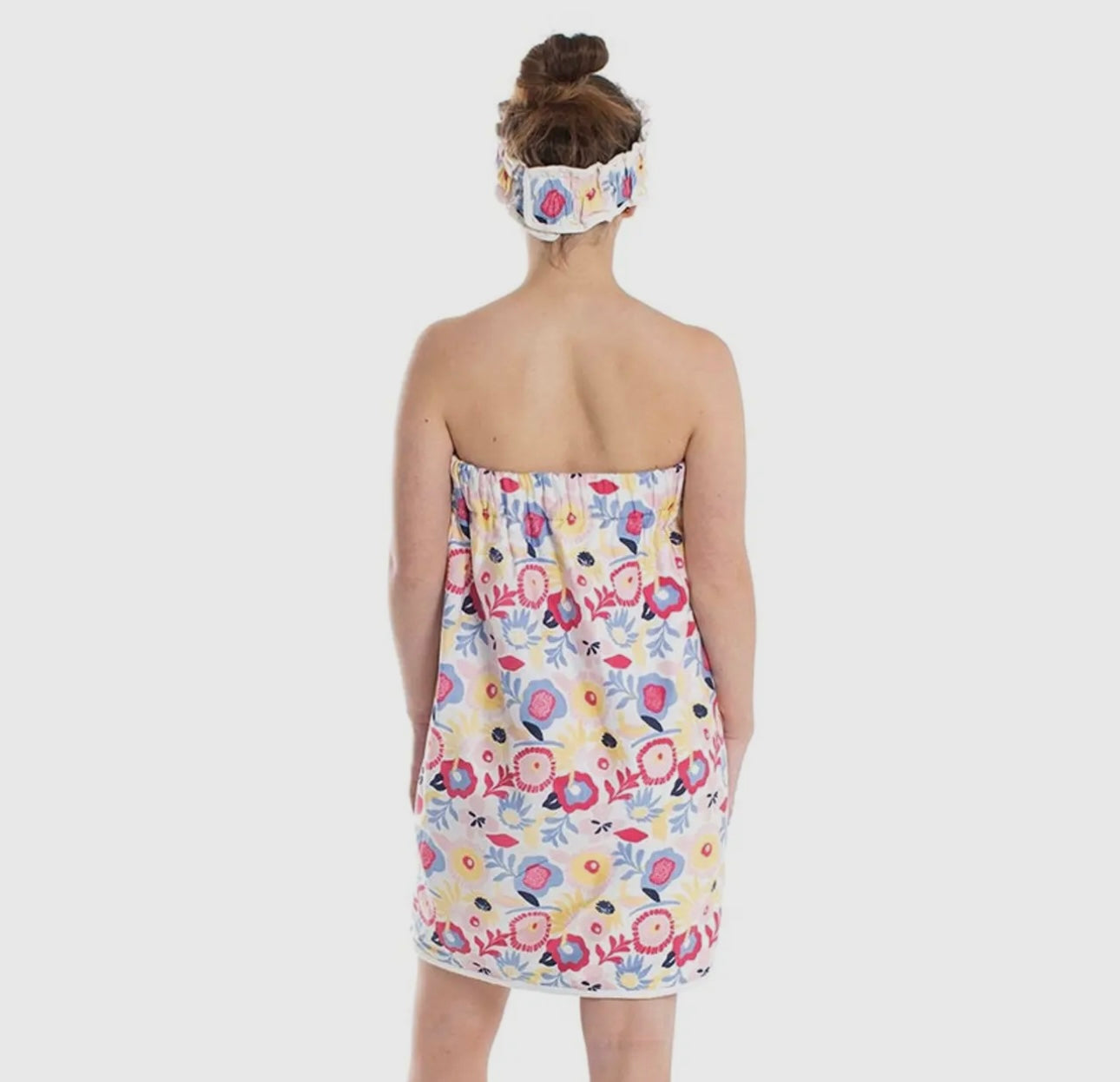 Bella Sleep + Spa - Spa Wrap with Headband - Poppy