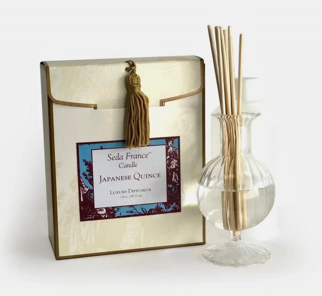 Seda France Mini Toile Diffuseur Set - Japanese Quince