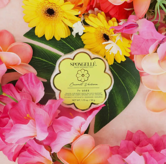 Spongelle Daisy Spongette - Coconut Verbena