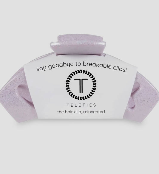 Teleties Medium Lavender Sweet Talker Claw Clip