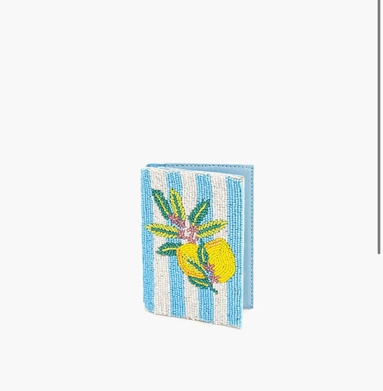 Limoncello Stripe Passport Cover