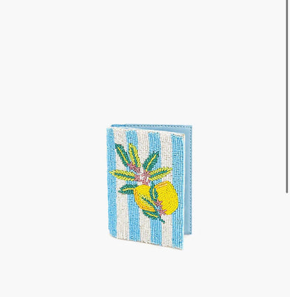 Limoncello Stripe Passport Cover