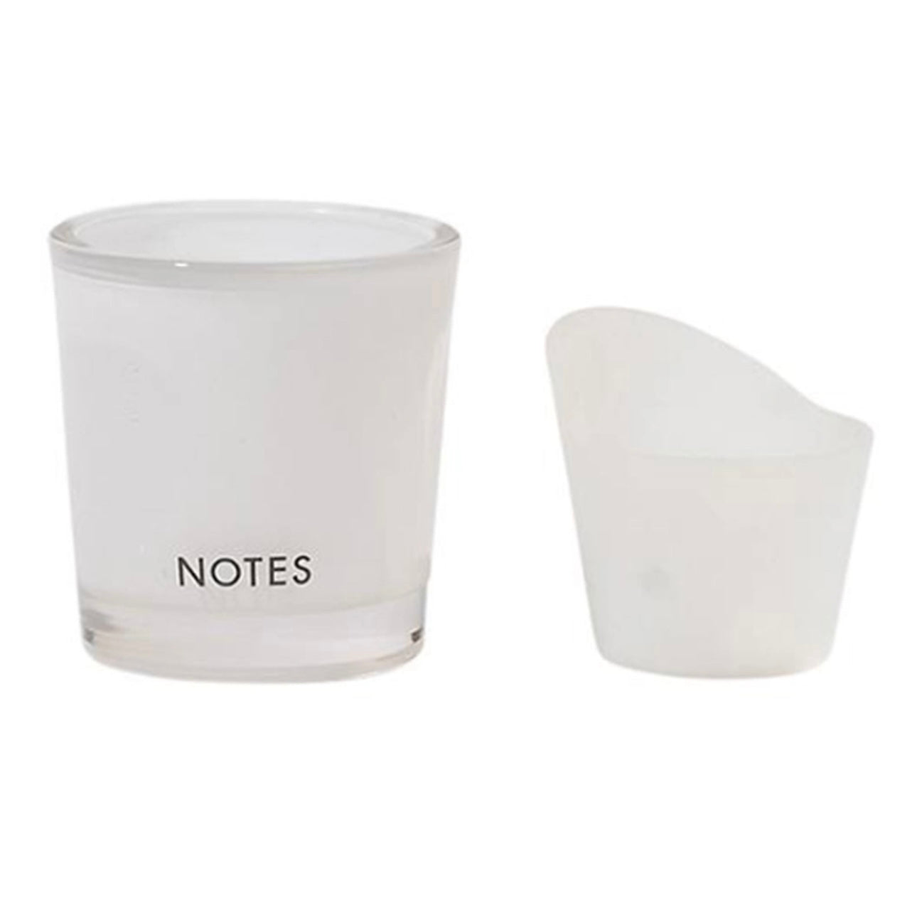 Notes Starter Candle Glass