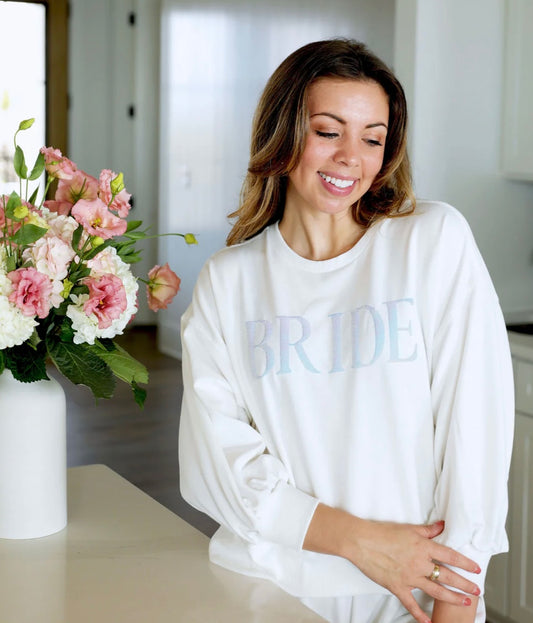 Mary Square "Bride" Millie Sequin Sweatshirt