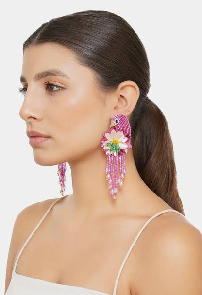 Pink Chirp Earrings