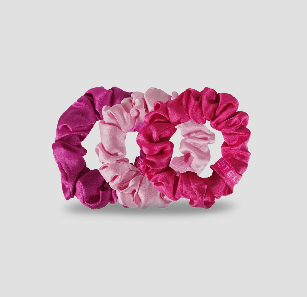 Teleties Large Rose All Day Hair Ties (Set of 3)