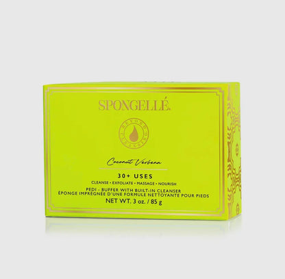 Spongelle Pedi Buffer - Coconut Verbena