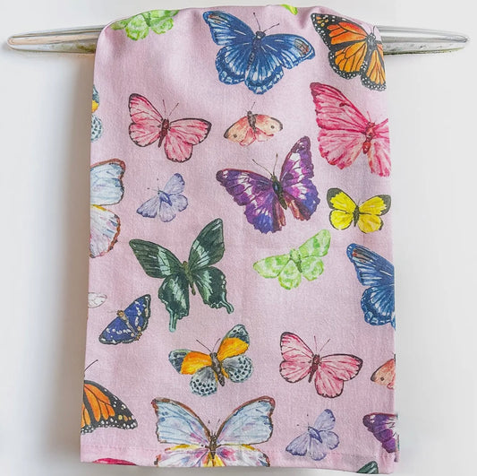 Butterfly Flour Sack Towel