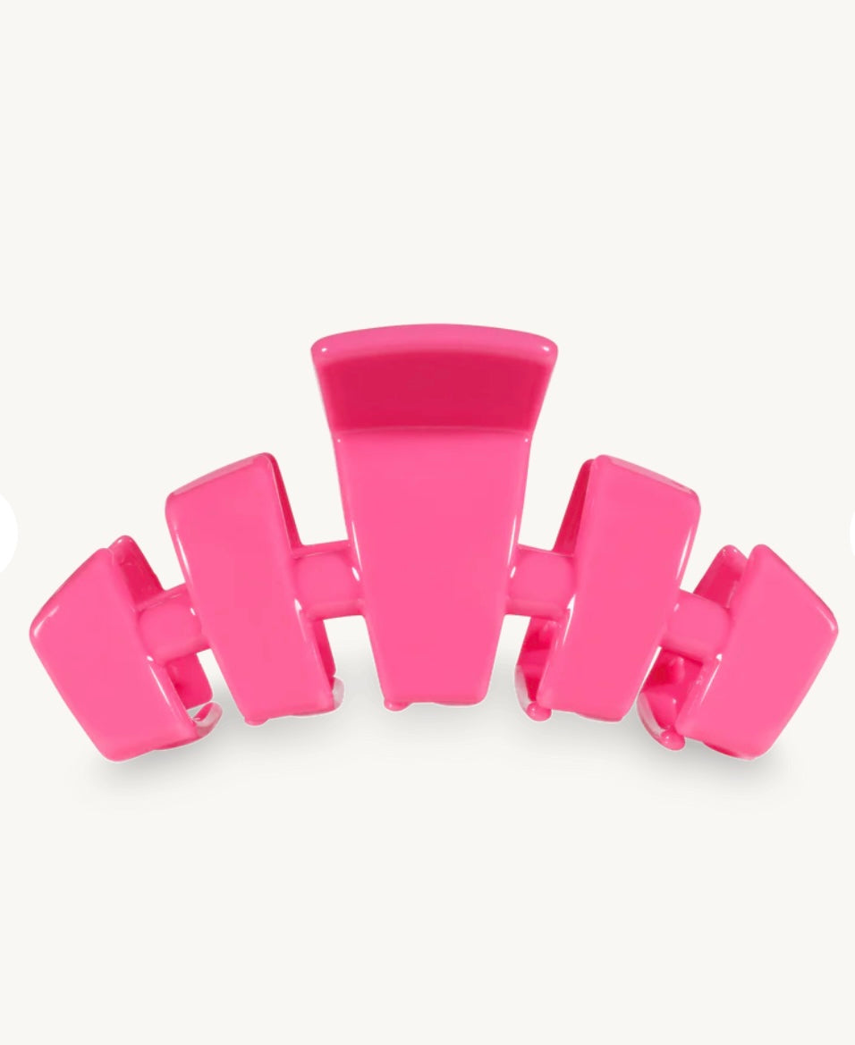 Teleties Classic Small Paradise Pink Claw Clip