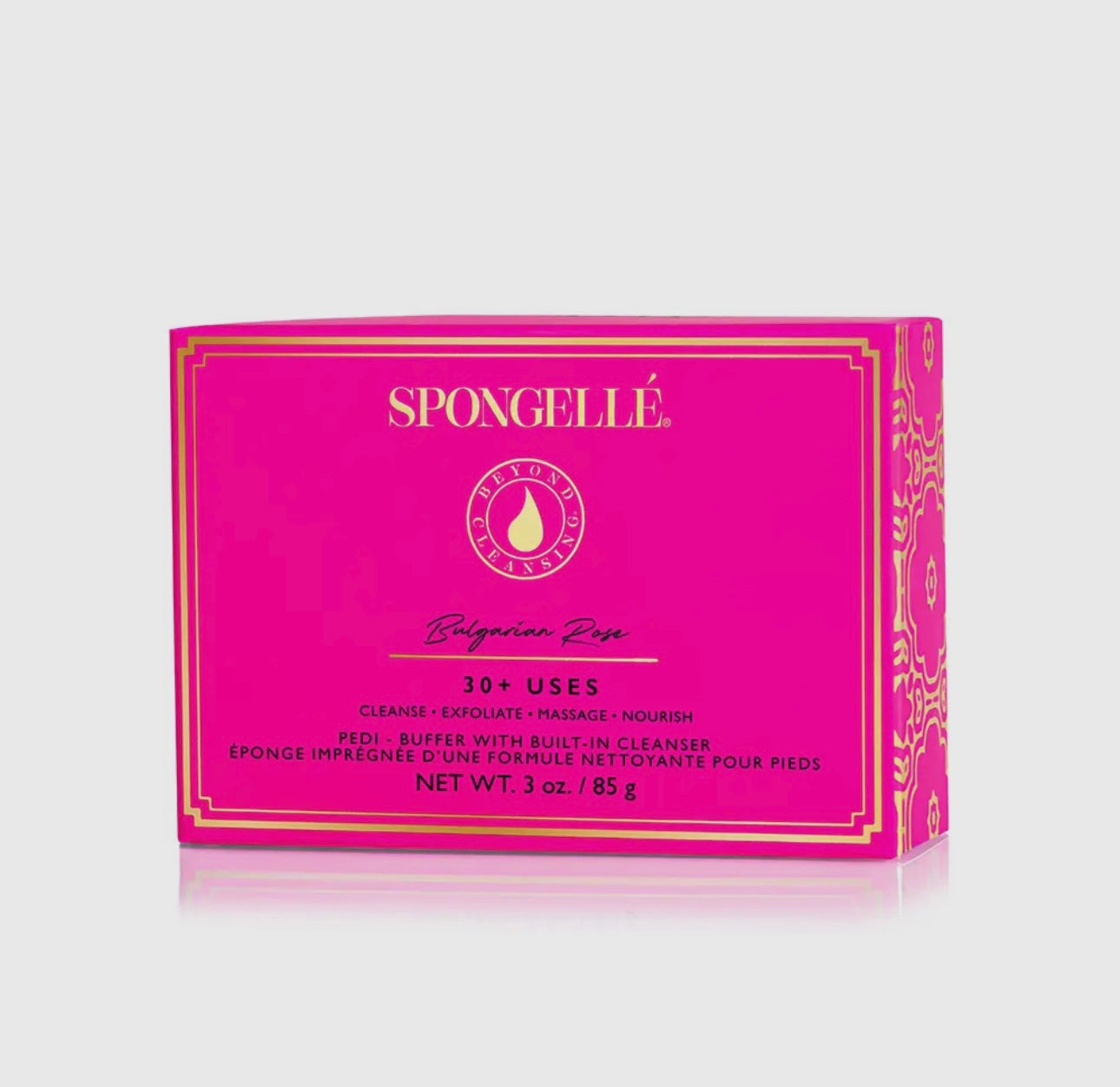 Spongelle Pedi Buffer - Bulgarian Rose
