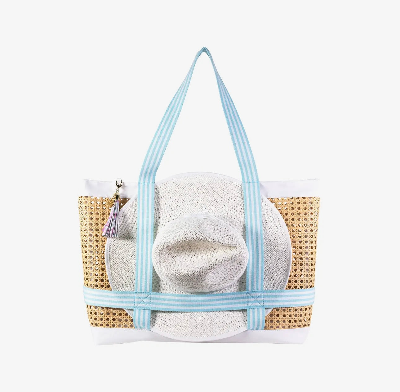 Lilly Pulitzer Beach Hat Tote - Beachside Haven