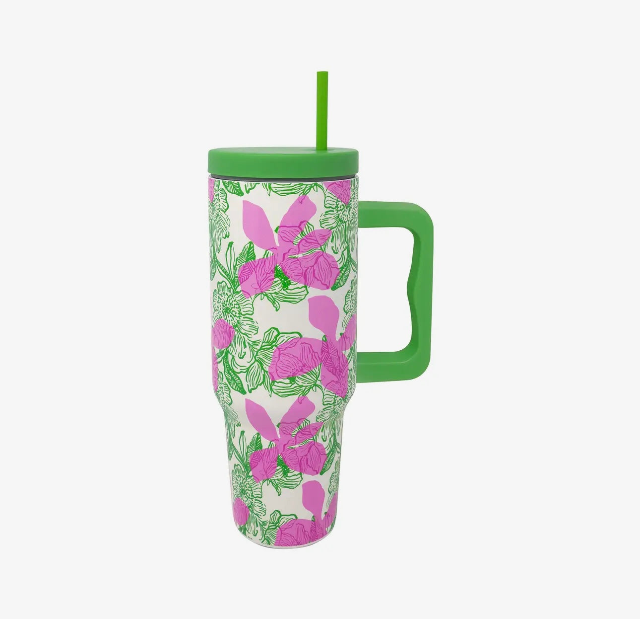 Lilly Pulitzer 40 oz Stainless Steel Tumbler - Sunset Shadows Home
