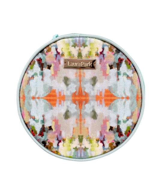Laura Park Brooks Avenue Round Jewelry Case