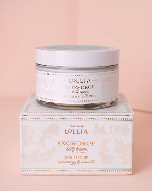Lollia Body Butter - Snowdrop 5.5 oz
