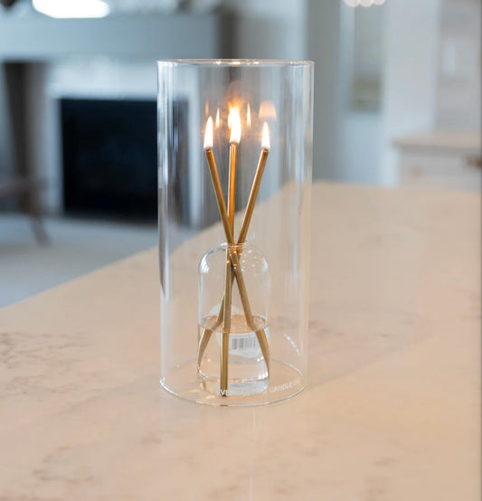 Everlasting Candle Hurricane Vase