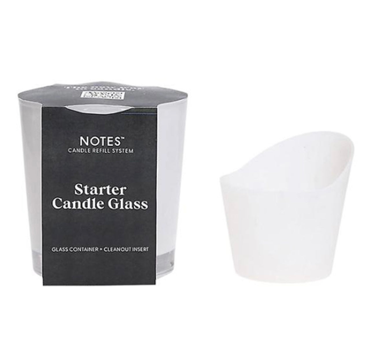 Notes Starter Candle Glass