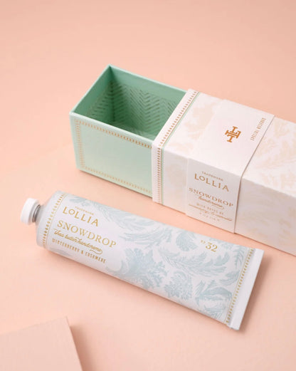 Lollia Hand Creme - Snowdrop 4 oz