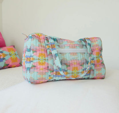 Laura Park Weekender Duffle Bag - Antigua Smile