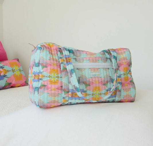 Laura Park Weekender Duffle Bag - Antigua Smile