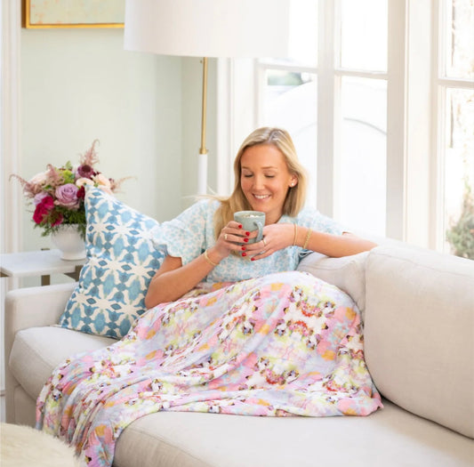 Laura Park Fleece Blanket - Brooks Avenue