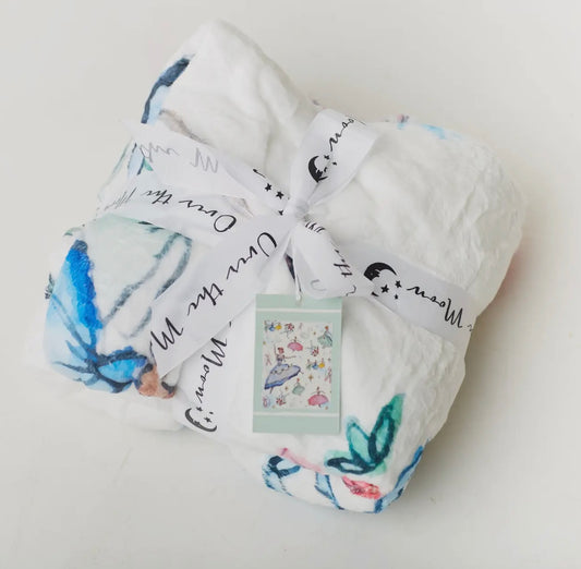 Over the Moon Victorian Ballerina Blanket