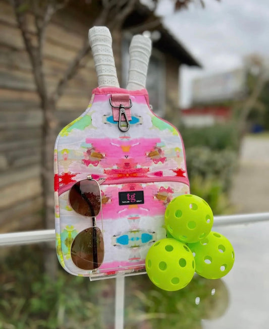 Taylor Gray x Laura Park Pickleball Paddle Cover - Giverny