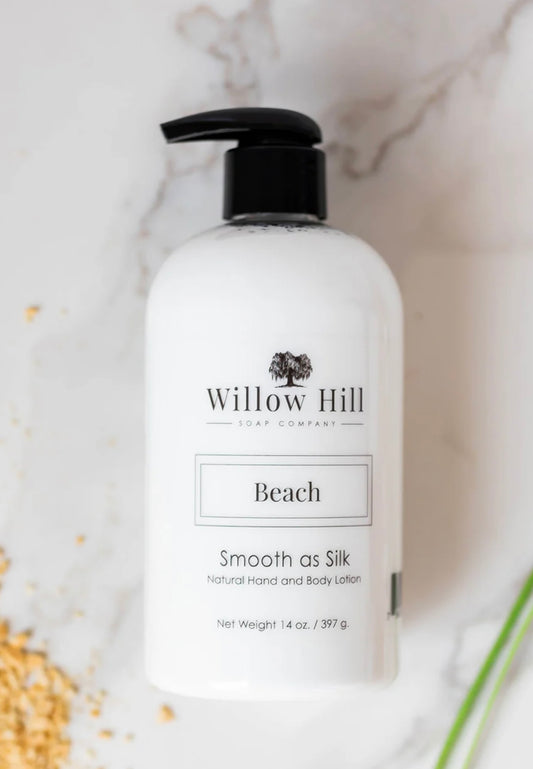 Willow Hill Soap Company Smooth as Silk Lotion - Beach
