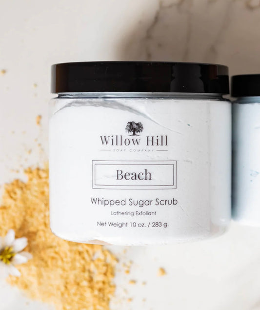 Willow Hill Soap Company 10 oz Whipped Sugar Scrub - Beach