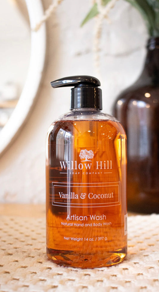 Willow Hill Soap Company Artisan Wash - Vanilla & Coconut