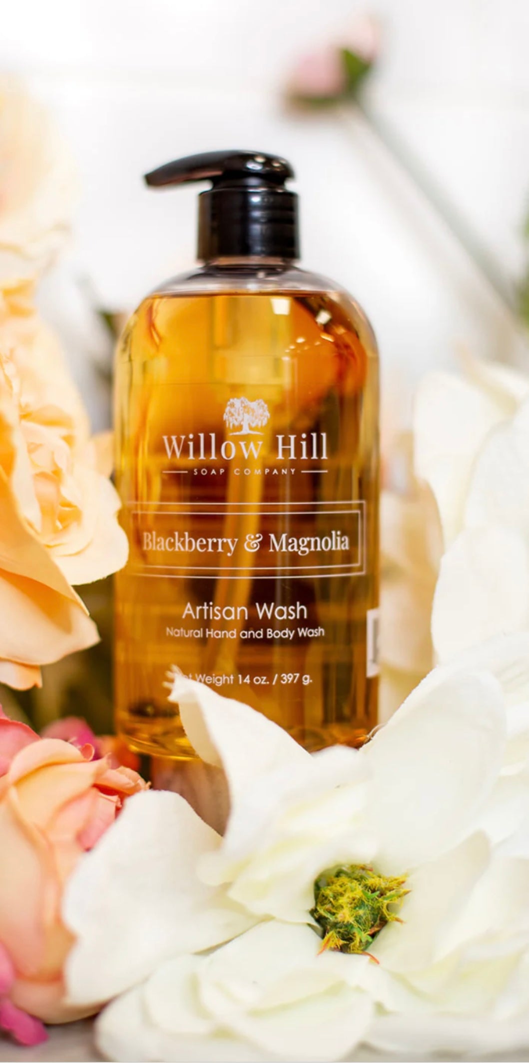 Willow Hill Soap Company Artisan Wash - Blackberry & Magnolia