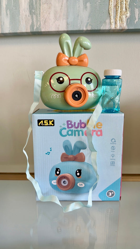 Bunny Bubble Camera - Aqua Green