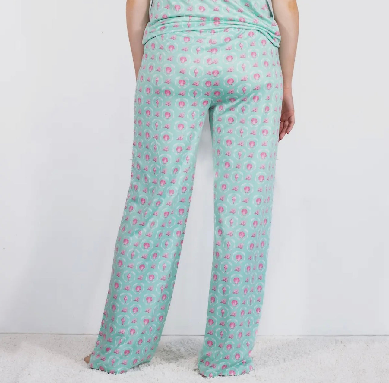 The Royal Standard Brighton Terrace Sleep Pants Emerald Coast/Pink