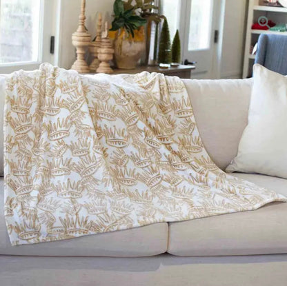 The Royal Standard La Couronne Throw