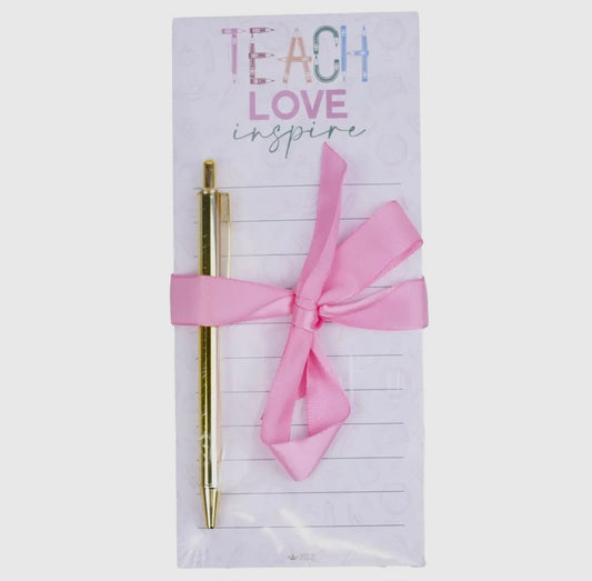 The Royal Standard Teach Notepad Gift Set
